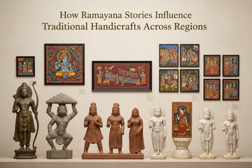 How Ramayana Stories Influence Traditional Indian Handicrafts Across Regions