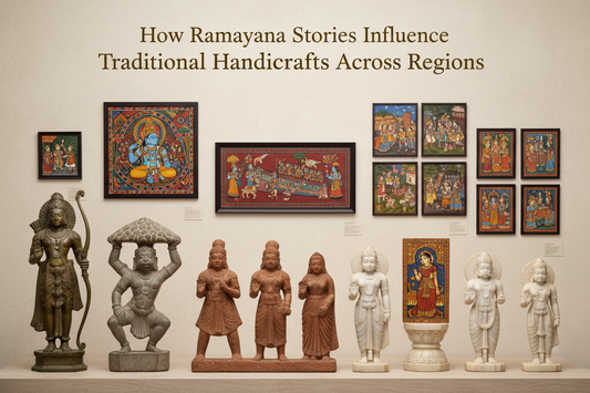 How Ramayana Stories Influence Traditional Indian Handicrafts Across Regions