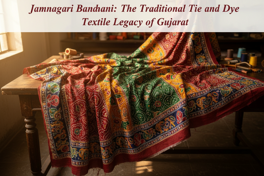 Jamnagari Bandhani: The Traditional Tie and Dye Textile Legacy of Gujarat