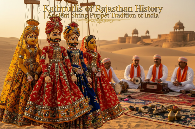 Indian String Puppet Kathputlis of Rajasthan History: Ancient String Puppet Tradition ...
