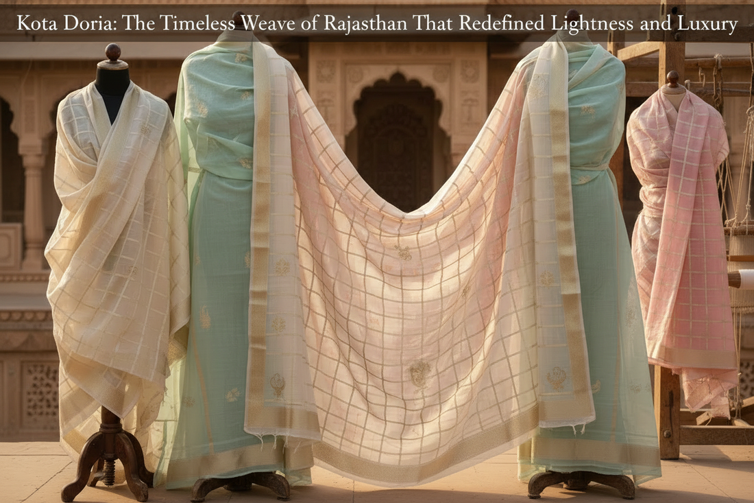 Kota Doria: The Timeless Weave of Rajasthan That Redefined Lightness and Luxury