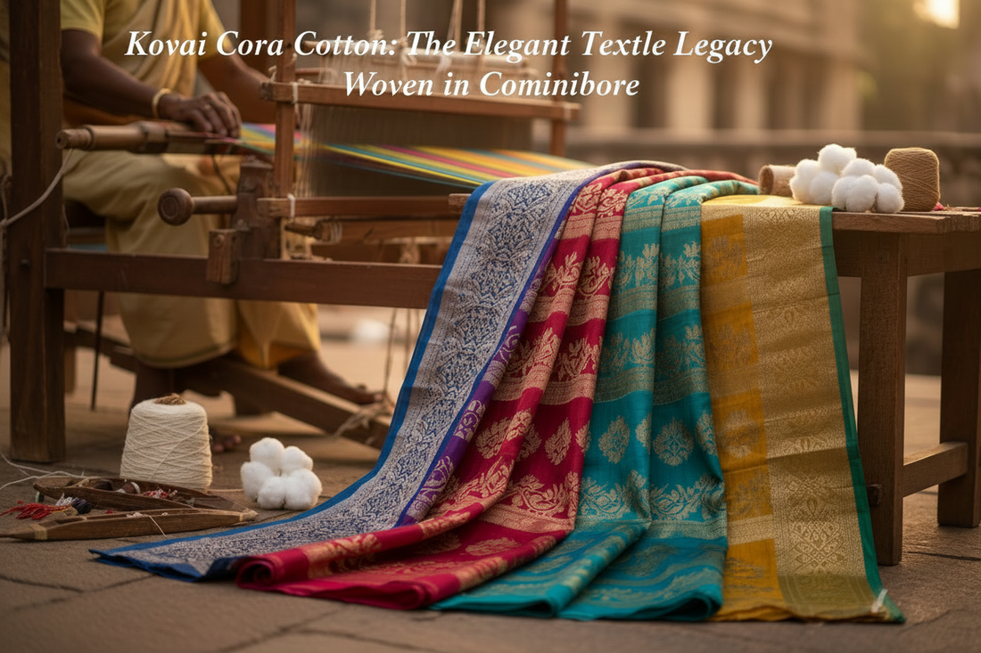 Kovai Cora Cotton: The Elegant Textile Legacy Woven in Coimbatore