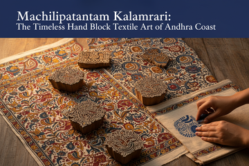 Machilipatnam Kalamkari The Timeless Hand Block Textile Art of Andhra Coast