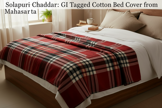 Solapuri Chaddar: GI Tagged Cotton Bed Cover from Maharashtra