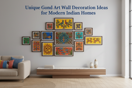 Unique Gond Art Wall Decoration Ideas for Modern Indian Homes