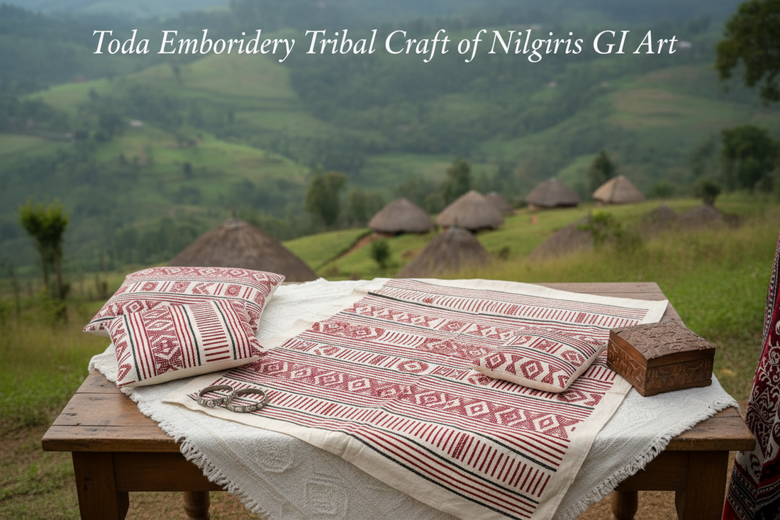 Toda Embroidery Tribal Craft of Nilgiris GI Art