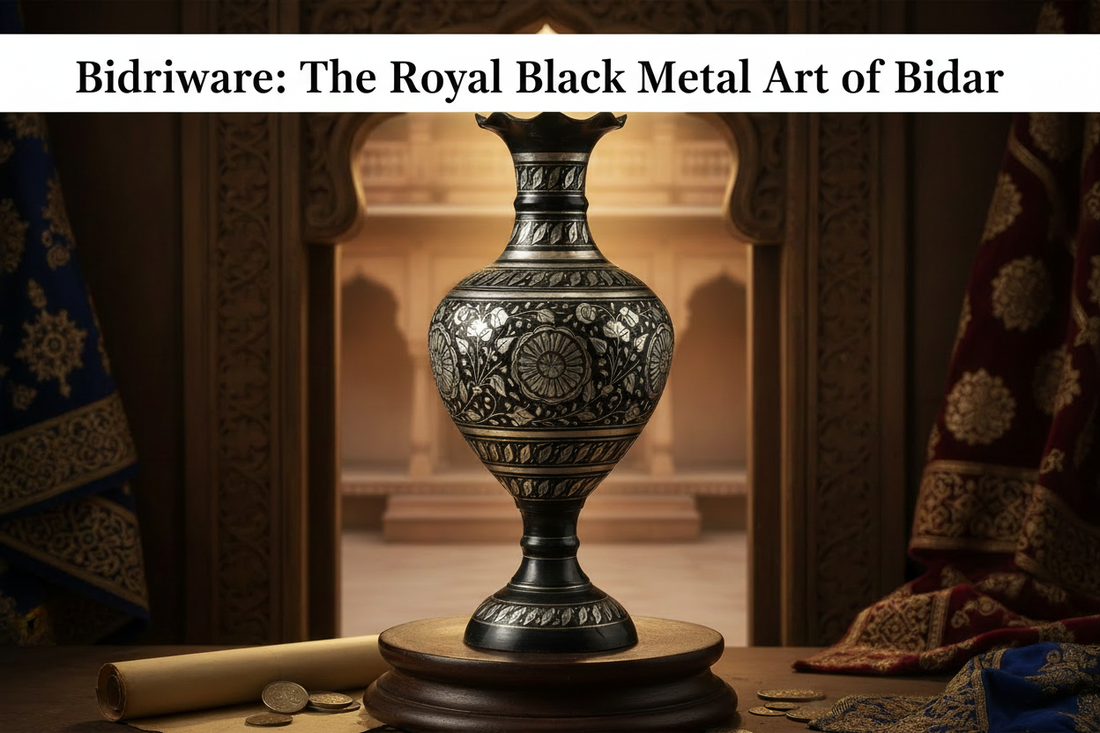 Bidriware History: The Royal Black Metal Art of Bidar