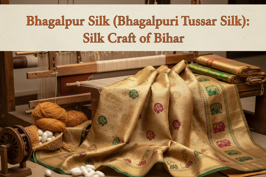 Bhagalpur Silk (Bhagalpuri Tussar Silk): Silk Craft of Bihar