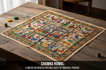 Chamba Rumal: Traditional Pictorial Embroidery of Himachal Pradesh