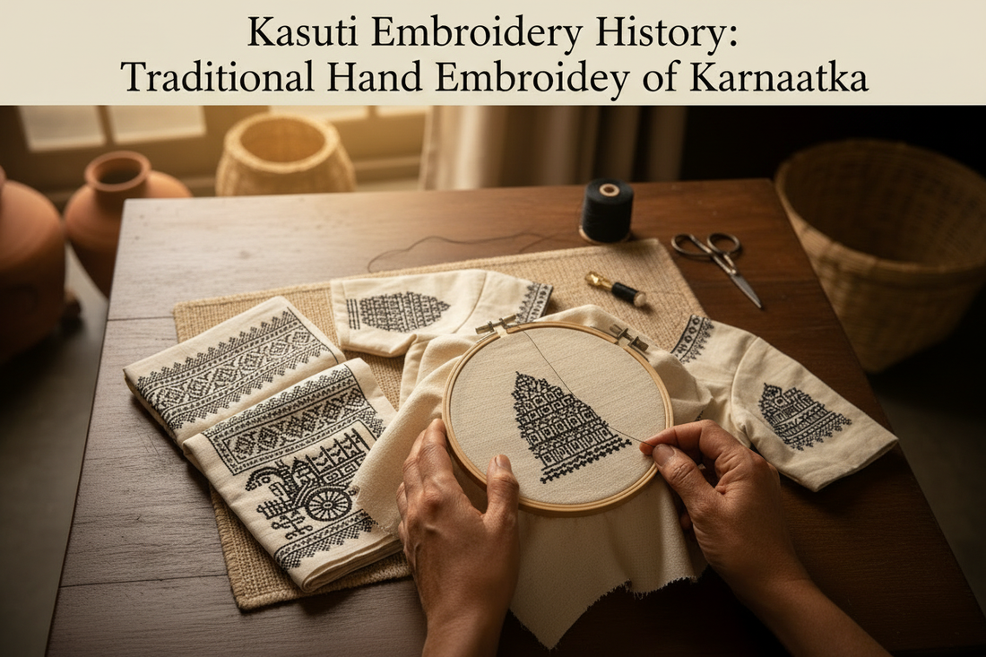 Kasuti Embroidery History: Traditional Hand Embroidery of Karnataka