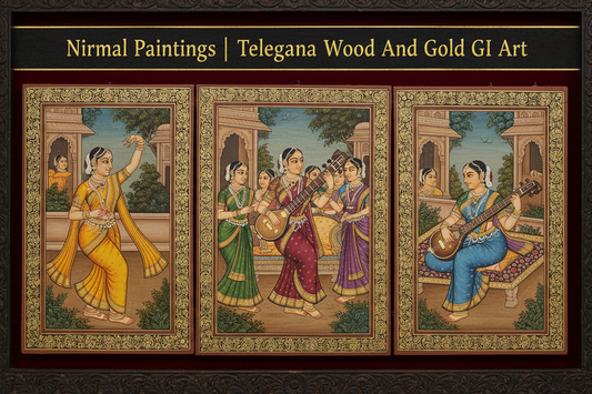 Nirmal Paintings | Telangana Wood And Gold GI Art