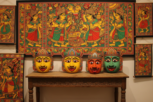 Cheriyal Paintings: Timeless Indian Folk Art for Your Home