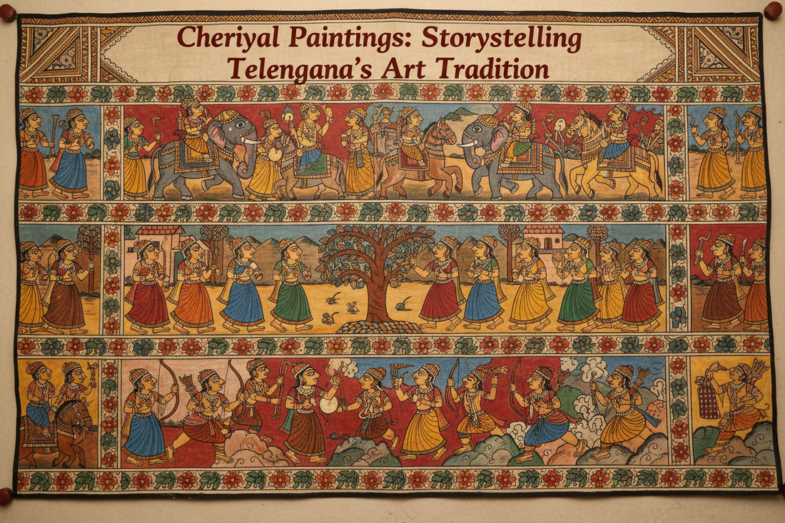 Cheriyal Paintings: Storytelling Art Tradition