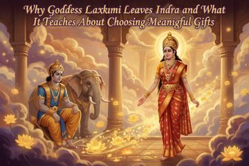 Why Goddess Lakshmi Leaves Indra and What It Teaches About Choosing Meaningful Gifts