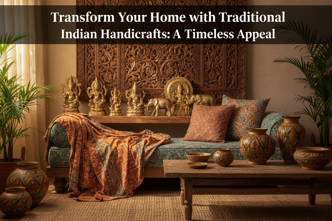 Transform Your Home with Traditional Indian Handicrafts: A Timeless Appeal