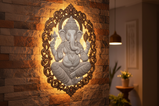 Ganesha Metal Wall Hanging: Bring Auspicious Blessings to Your Home