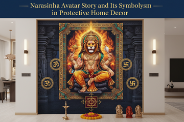 Narasimha Avatar Story and Its Symbolism in Protective Home Decor
