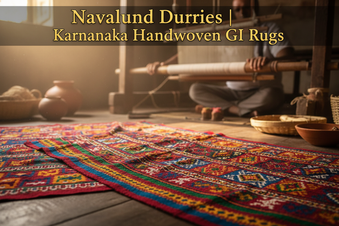 Navalgund Durries | Karnataka Handwoven GI Rugs