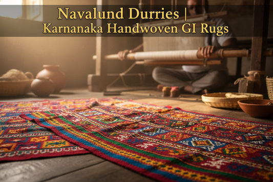 Navalgund Durries | Karnataka Handwoven GI Rugs
