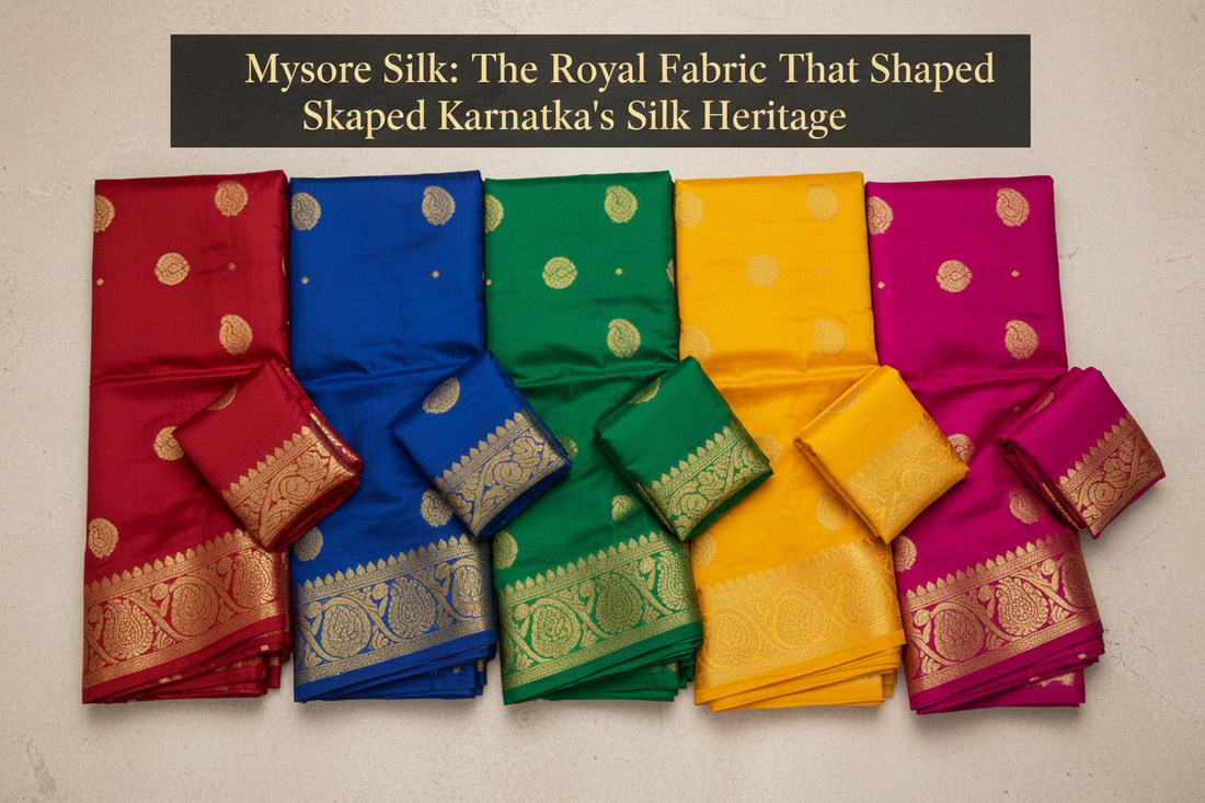 Mysore Silk: The Royal Fabric That Shaped Karnataka’s Silk Heritage