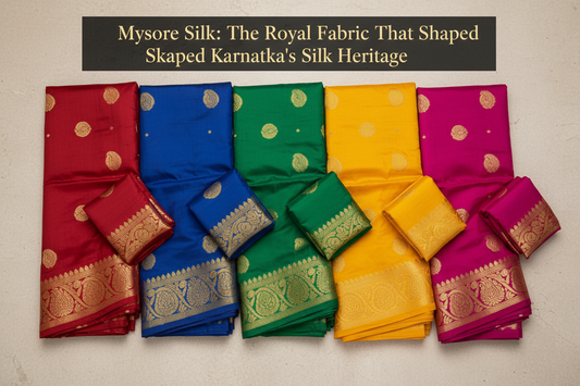 Mysore Silk: The Royal Fabric That Shaped Karnataka’s Silk Heritage