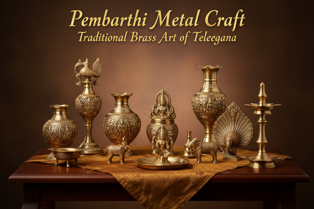 Pembarthi Metal Craft Traditional Brass Art of Telangana