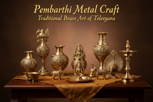 Pembarthi Metal Craft Traditional Brass Art of Telangana