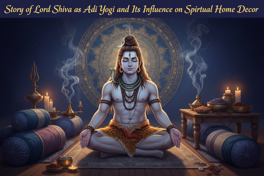 Story of Lord Shiva as Adi Yogi and Its Influence on Spiritual Home Decor