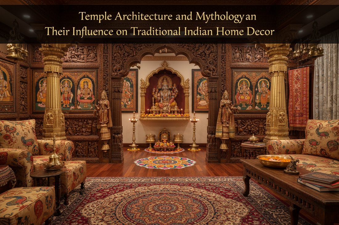Temple Architecture and Mythology and Their Influence on Traditional Indian Home Decor
