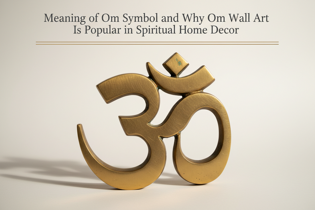 Meaning of Om Symbol and Why Om Wall Art Is Popular in Spiritual Home Decor
