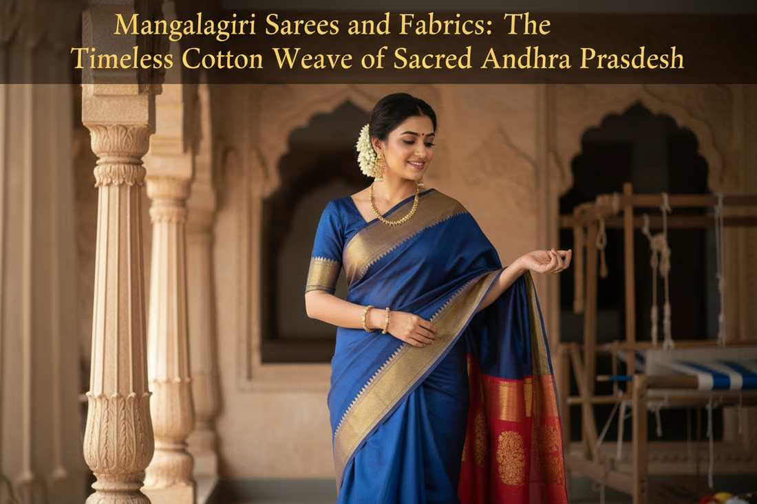 Mangalagiri Sarees and Fabrics: The Timeless Cotton Weave of Sacred Andhra Pradesh Krafteria