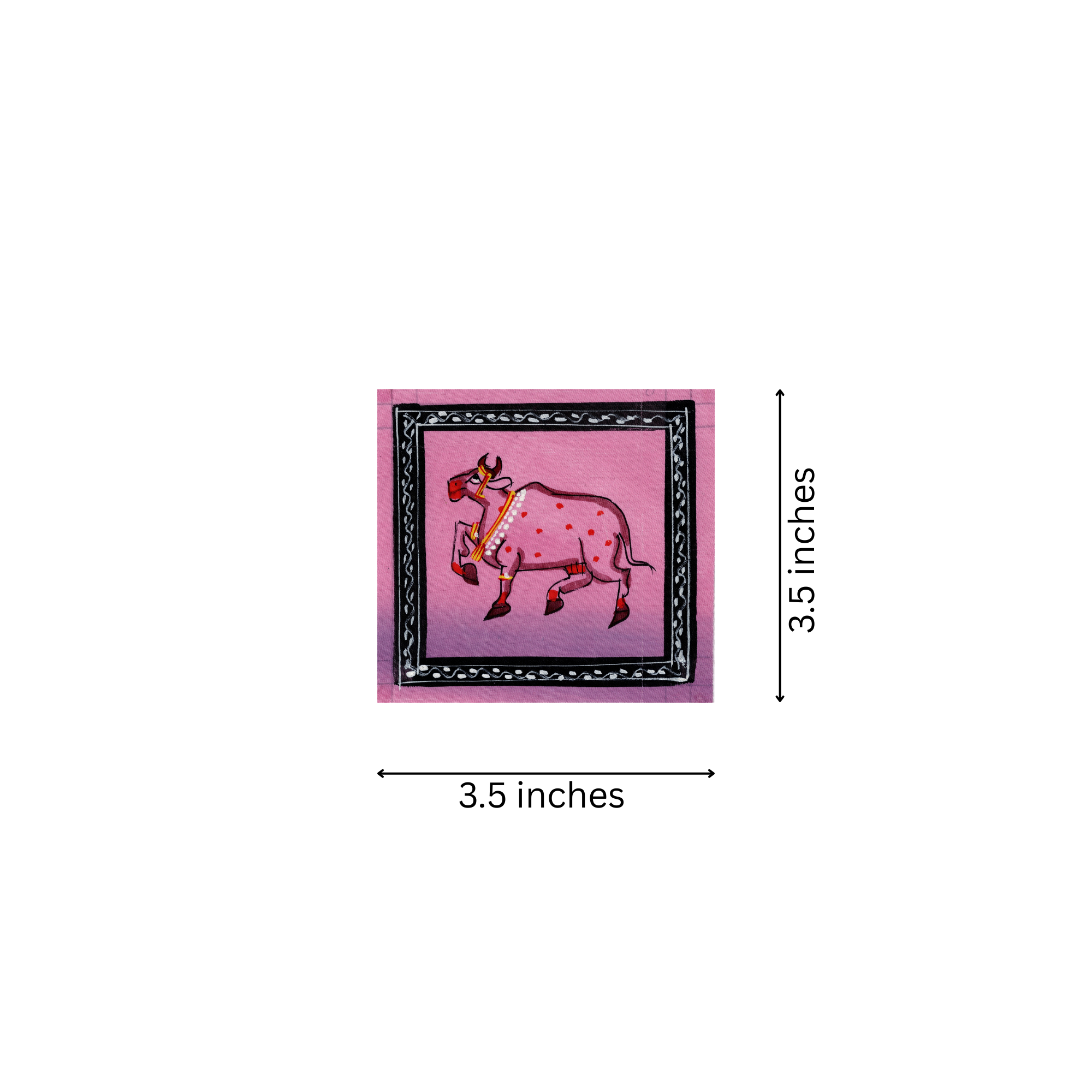 Sacred Cow – Symbol of Prosperity and Devotion Pichwai Painting