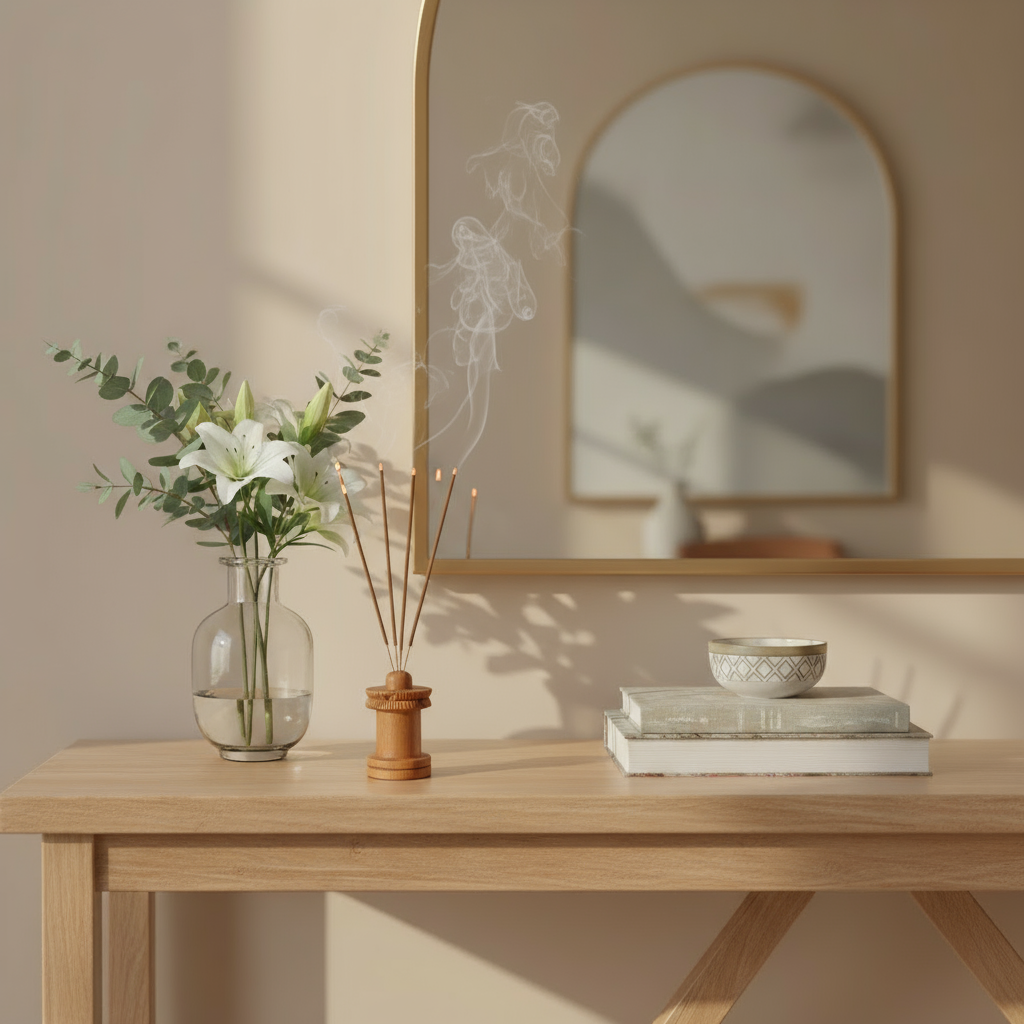 Wooden Chess Design Agarbatti Stand – Handcrafted Incense Holder