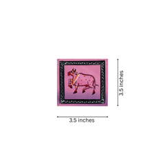 Sacred Cow – Symbol of Prosperity and Devotion Pichwai Painting