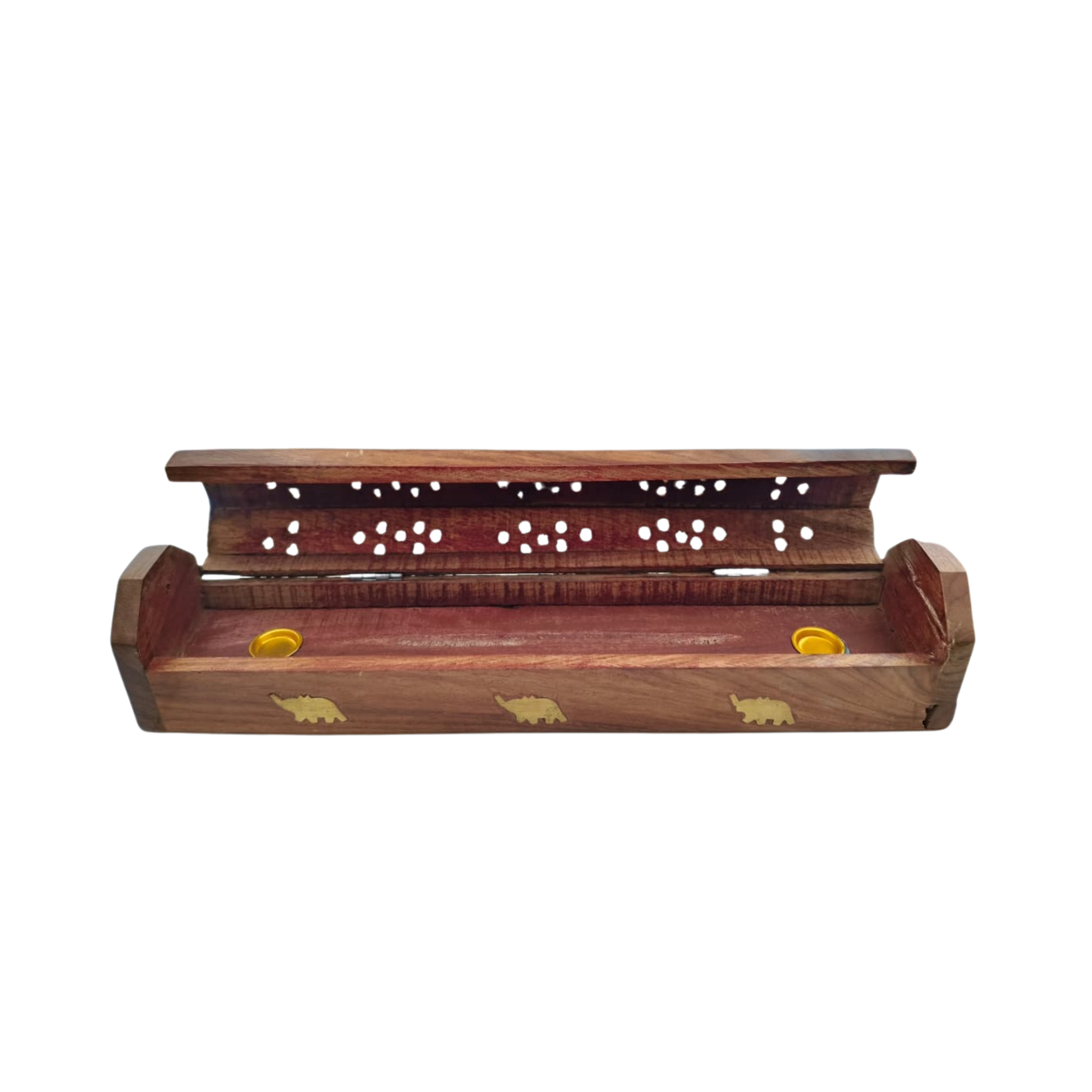 Wooden Incense Stick Holder | Carved Burner Stand for Home Decor