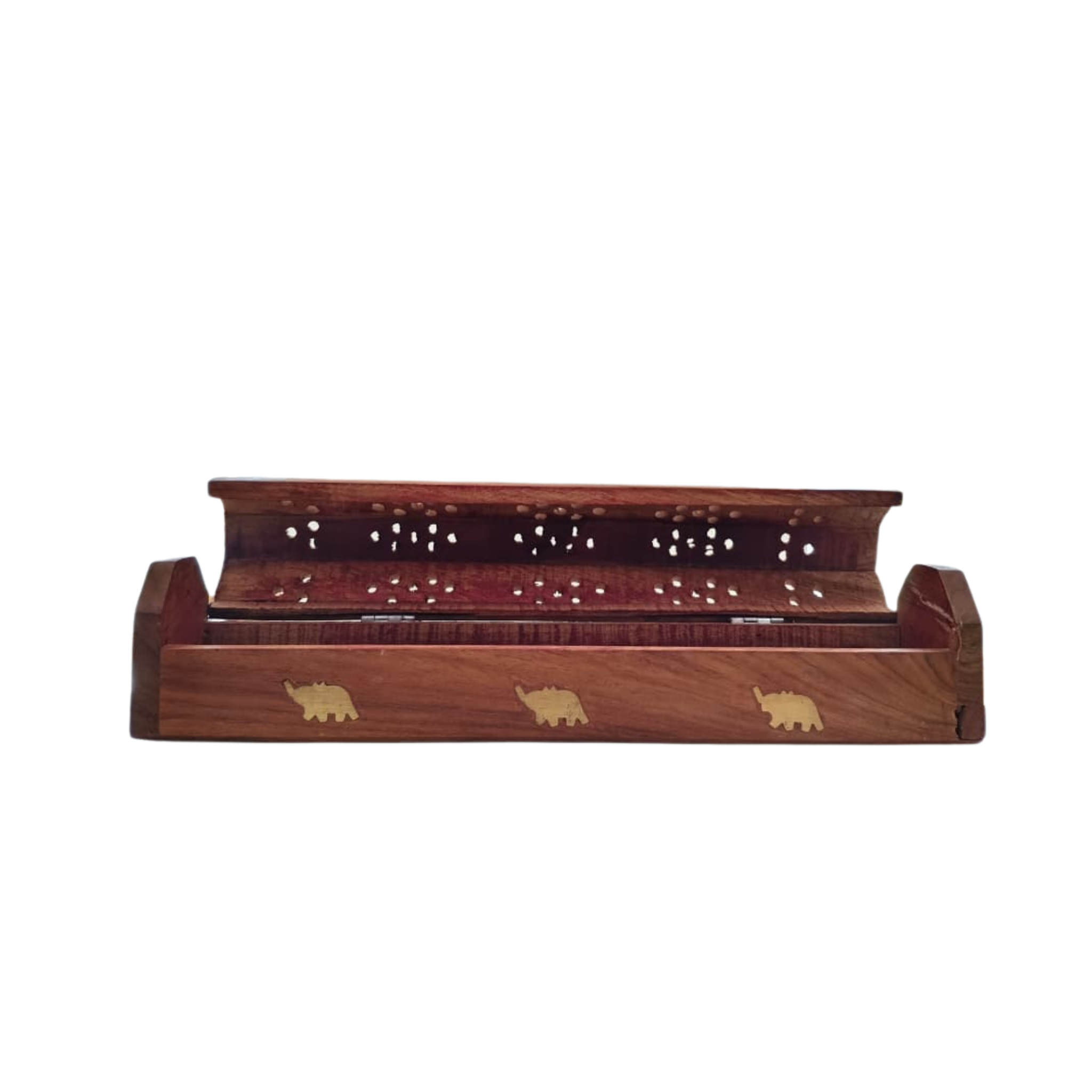 Wooden Incense Stick Holder | Carved Burner Stand for Home Decor