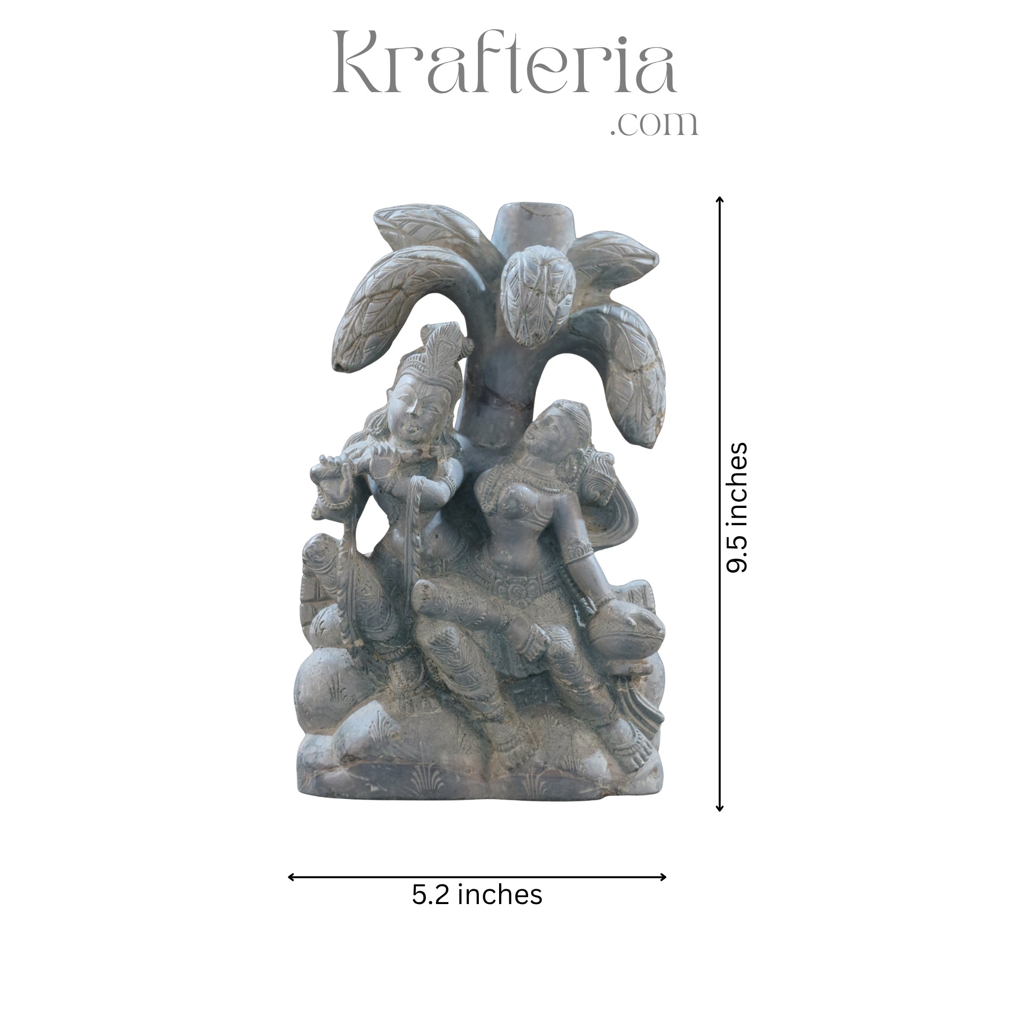 Radha Krishna Sculpture – Eternal Love Divine