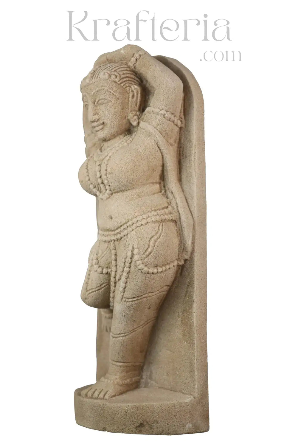 Celestial Grace - An Apsara in Dance   Sand Stone