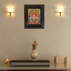 Divine Presence: Lord Ganesha in Tanjavur Style