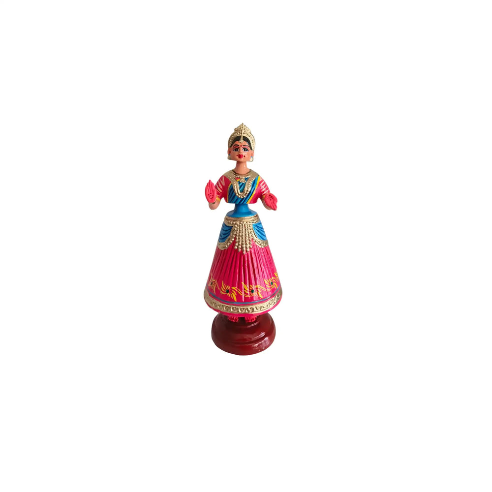 The Icon of Grace – Kondapalli Dancing Doll | Tanjore Dancing Doll   Kondapalli Lacquerware