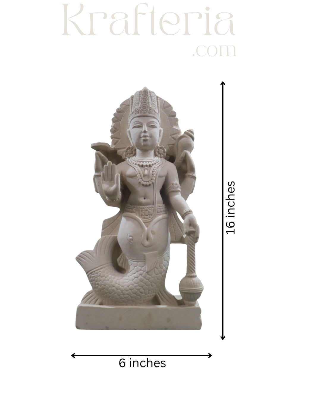 Bhagwan Vishnu in Matsya Rup