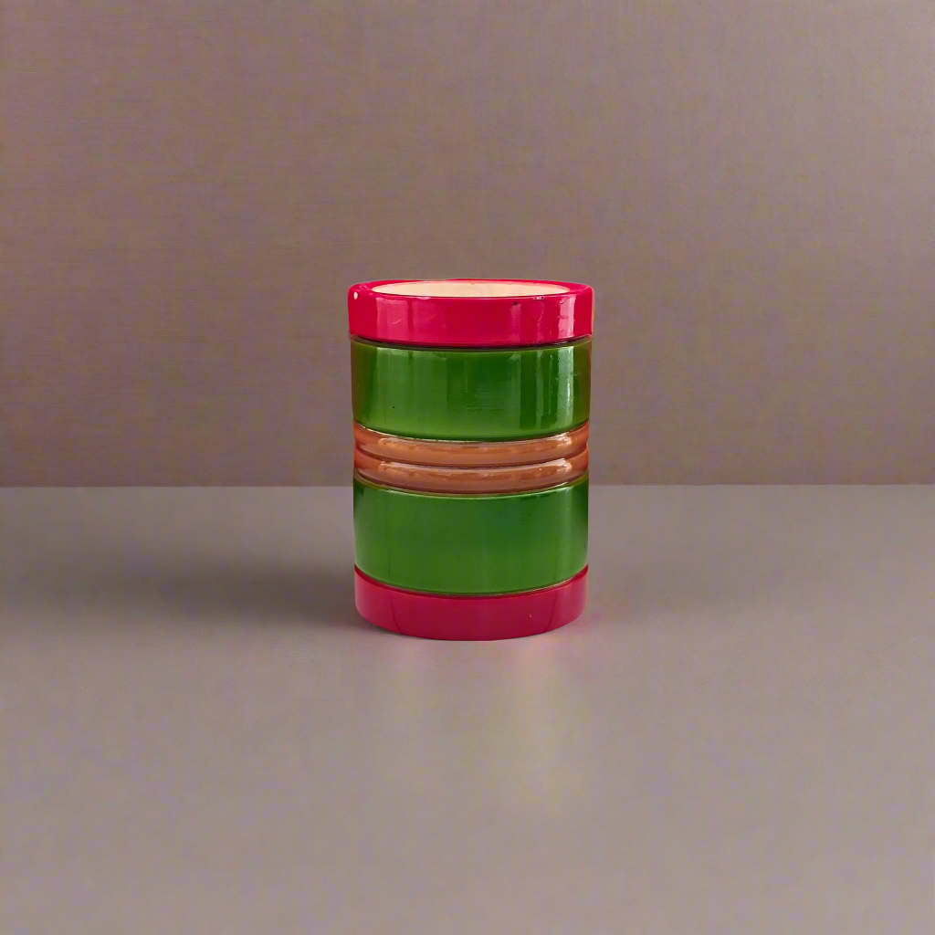 Etikoppaka Lacquerware Wooden Pen Stand
