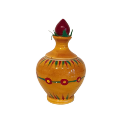 Handcrafted Etikoppaka Kalasham – Wooden Lacquerware