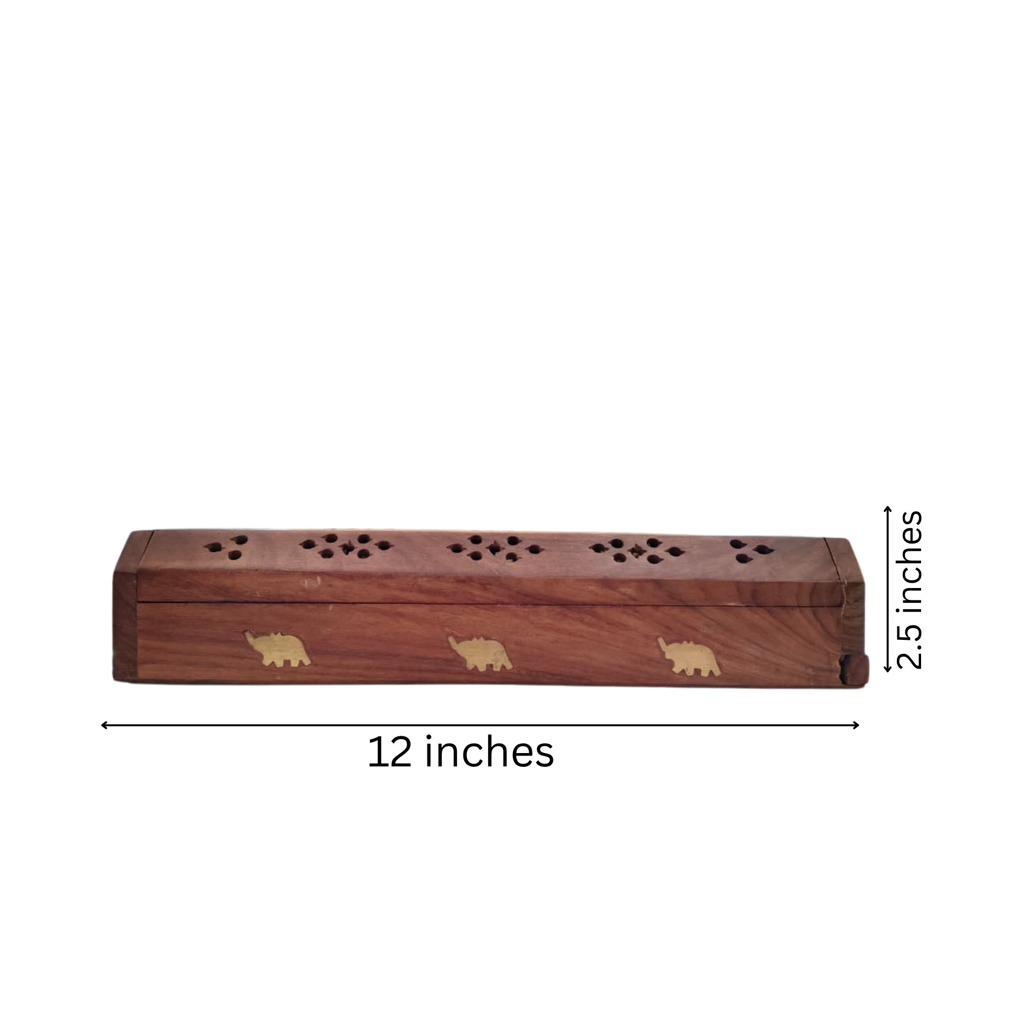Wooden Incense Stick Holder | Carved Burner Stand for Home Decor