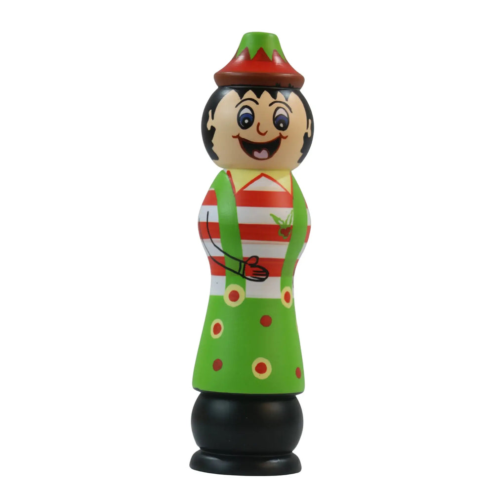 Handcrafted character peg dolls suitable for kids play
