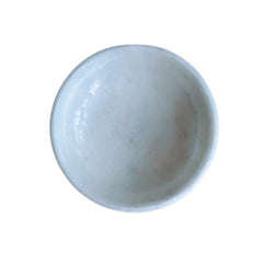 Handcrafted White Marble Pedestal Tray   Marble