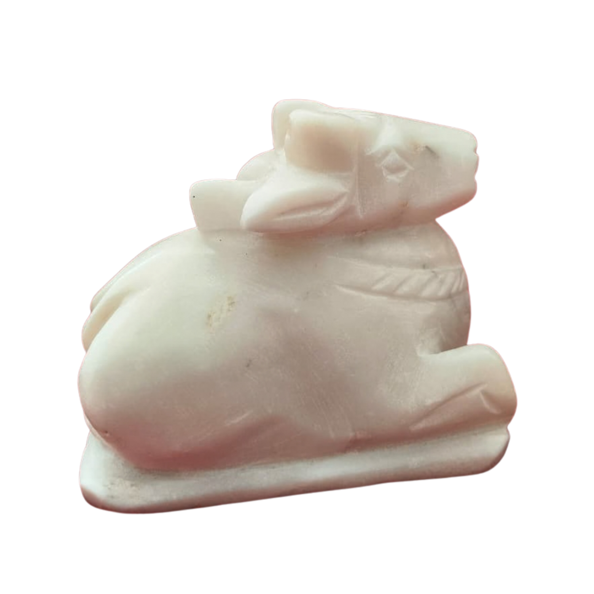 Marble Nandi Idol – Sacred Nandi Bull Statue for Pooja & Home Décor   Marble