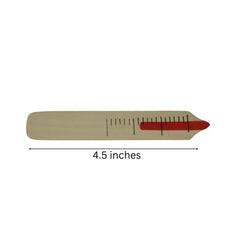 Handcrafted Thermometer – Stylish Home or Garden Accessory   Wooden Lacquerware&toys