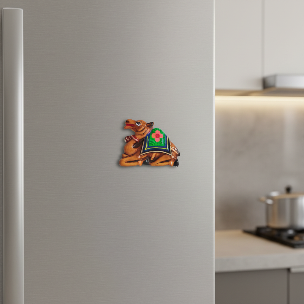 Hand-Painted Decorative Magnets | Artistic Fridge Magnets Set