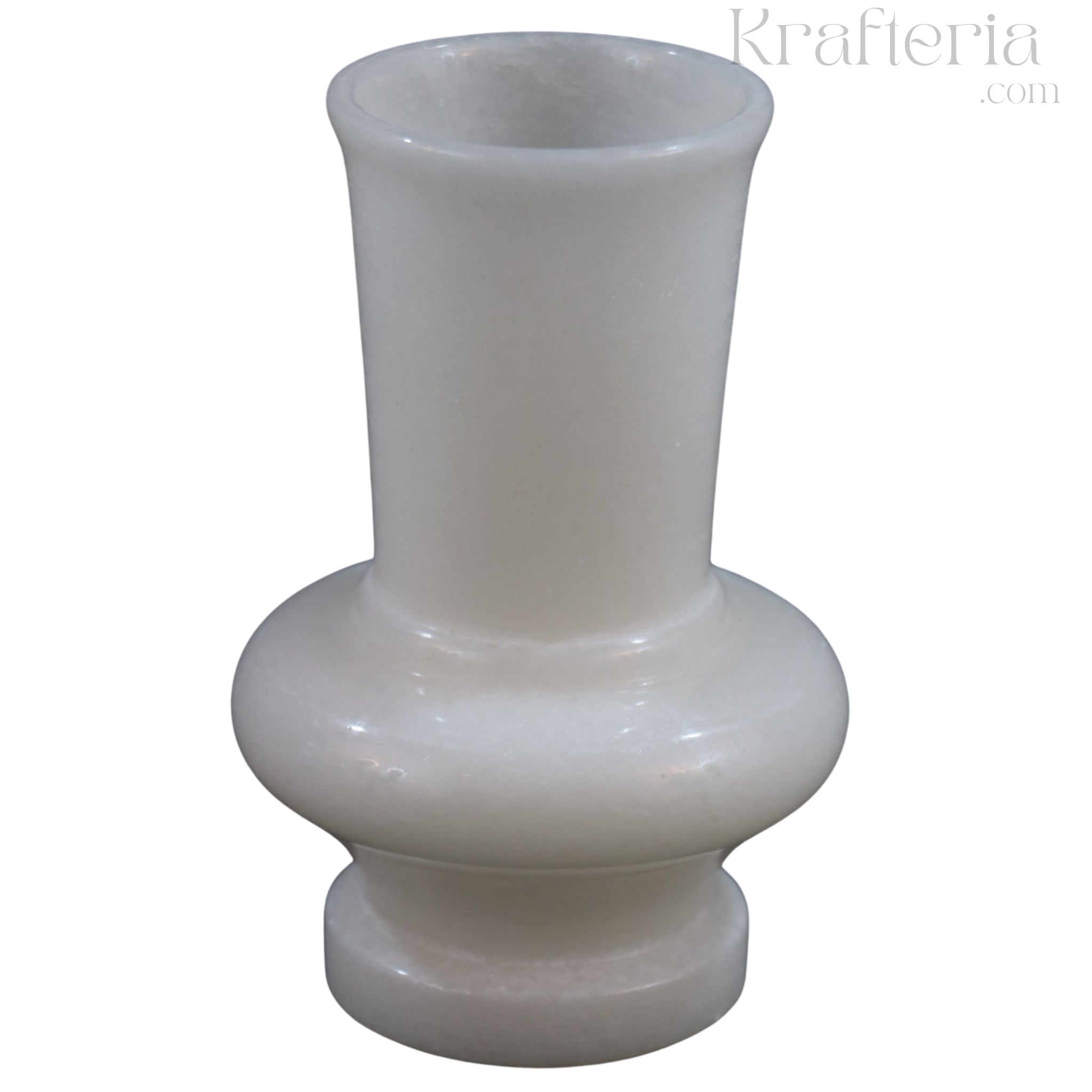 Designer Marble Flower Vase – Unique Decorative Accent